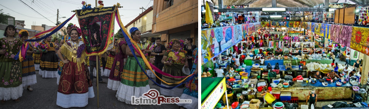 Festival y mercado Juchitán