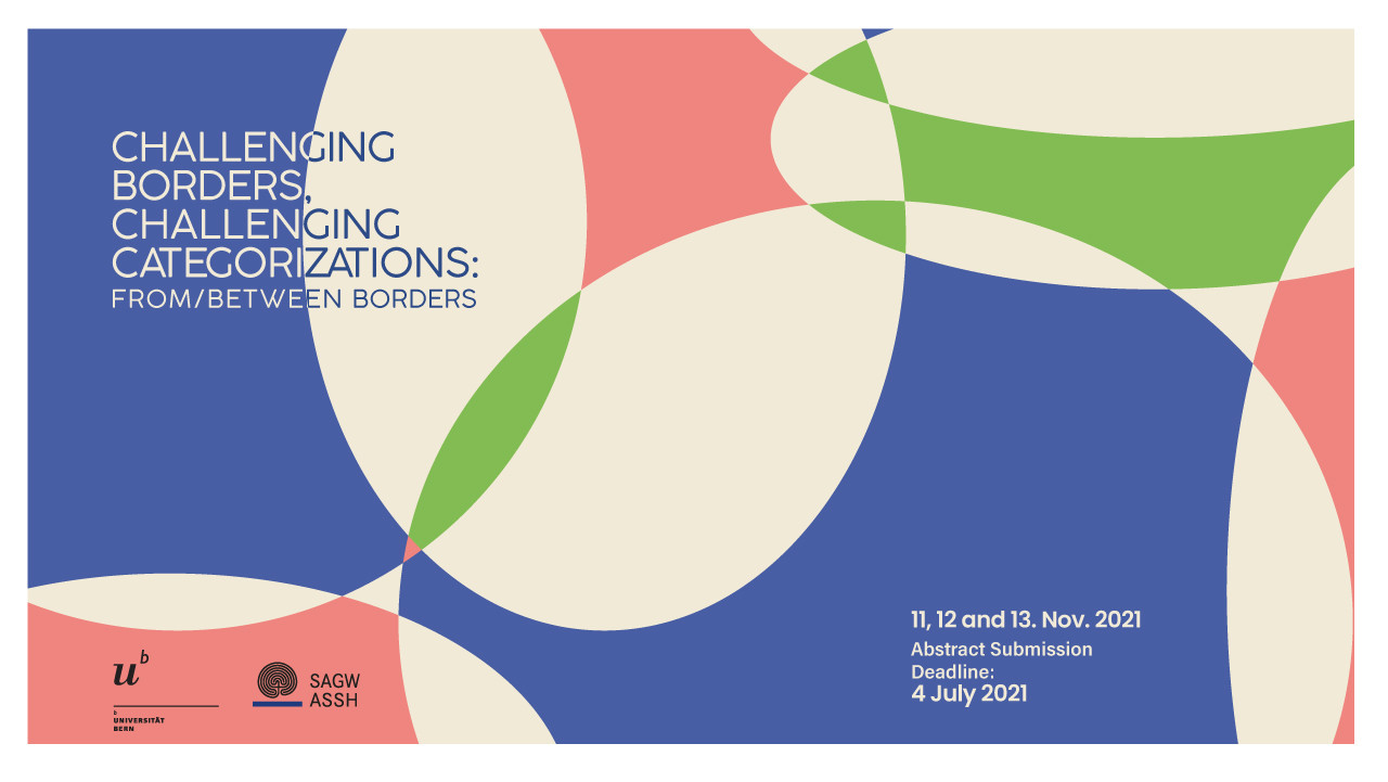 Flyer Congreso internacional “Challenging borders, challenging categorizations: From/between borders”